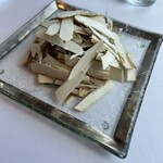 リストランテ･ヒロ チェントロ - 調理前のまったけさん