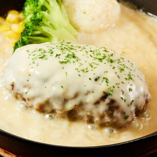 【合挽肉使用】フワッとジューシーなハンバーグを召し上がれ