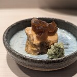 鮨みやもと - あん肝　青森　奈良漬け