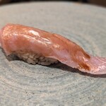 鮨みやもと - 特大金目鯛　腹身　伊東