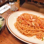 喫茶カンポス - ナポリタン（特盛り）