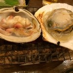 ご当地酒場 青森県むつ下北半島 - 本日のお貝得セット