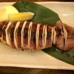 ご当地酒場 青森県むつ下北半島 - イカ丸焼き