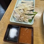 平壌苑 - ハチノス刺し