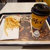 マクドナルド - 料理写真:マックフライポテト(S)、プレミアムローストコーヒー(M)