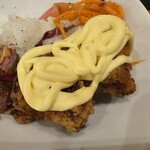 ビーフキッチンスタンド - 唐揚げにマヨネーズ