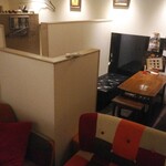 めしBALくらうど - ボックス席