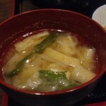 めしBALくらうど - 夜ごはんセットのお味噌汁