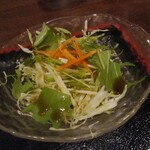 めしBALくらうど - 夜ごはんセットのサラダ