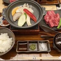 すき焼き 牛しゃぶ 松重 - 