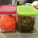 まるいち - 紅ショウガと辛子高菜