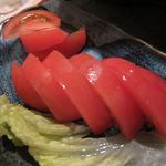 居酒屋 鳥きん - 冷やしトマト2014/05
