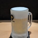 魚酒肴 くぅ - 生ビール