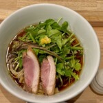開運橋通 ふじ原 - 【鴨と芹の醤油そば】