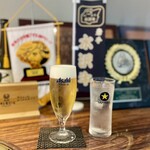 SATOブリアン七番 - グラスビール