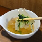 キッチン ブルー グローブ - 白菜でリセット