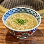 SATOブリアン七番 - 牛ヒレ出汁の塩ラーメン