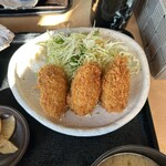 かき小屋 小江戸 - 牡蠣フライ