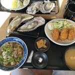 かき小屋 小江戸 - 焼牡蠣定食B