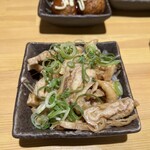 餃子のかっちゃん - 鶏皮ポン酢