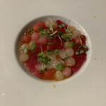 オルト - くりぬき大根のアートな一皿