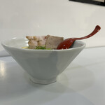 麺也オールウェイズ - レモンとんこつラーメン1050円
