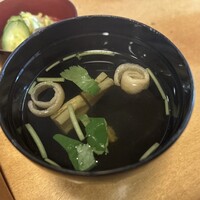 つきじ宮川本廛 - お吸物。