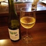 なにわフレンチびぎん - グラス白ワイン　ジャン　リュック　コロンボ　ダブル