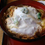 Teuchi Soba Chikuon An - カツ丼