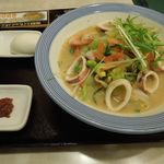 リンガーハット - 海鮮ちゃんぽん＋辛味噌