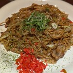 広島焼 HIDE坊 - イカ天入り焼きそば