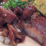 ジュイップ - 赤ワイン煮と、ポークカツレツ