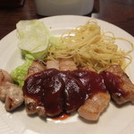 若鮎荘 - 豚肉バーベキューソース