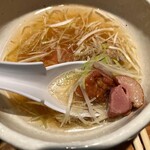 鴨出汁中華蕎麦 麺屋yoshiki - 鴨とポルチーニのTKMつけ麺(塩)  1600円
      （限定）
