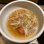 鴨出汁中華蕎麦 麺屋yoshiki - 鴨とポルチーニのTKMつけ麺(塩)  1600円
      （限定）