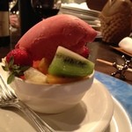 キャトルラパン - ☆デザートの盛り合わせも相変わらずドッサリ～～