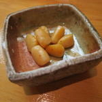 日本橋橘町　都寿司 - 小柱の七味醤油焼き2