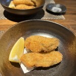 目白　咲き - 的矢かきの牡蠣フライ