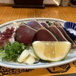 郷土料理 大衆割烹 ほづみ亭 - 2024年11月19日 かつおのタタキ