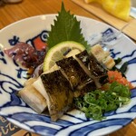 郷土料理 大衆割烹 ほづみ亭 - 2024年11月19日 うつぼのタタキ