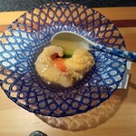 安土 - 金目鯛と白子の炊き合わせ