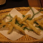 徳山鮓 - 小鮎天ぷら