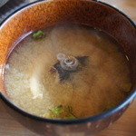 徳山鮓 - 鯉の味噌汁