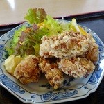 遊神館 - 鶏の唐揚げ定食