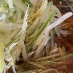 ニボシの恵 - あっさりネギだけらーめん（正油）