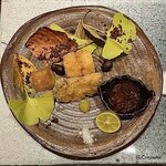 日本料理 TOBIUME - 松茸と穴子のフライ