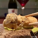 日本料理 TOBIUME - 松茸のフライ