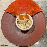 日本料理 TOBIUME - 菱蟹のかにみそ和え
