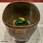 日本料理 TOBIUME - 甘鯛の真薯と鈴菜の炊合せ