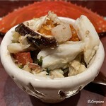 日本料理 TOBIUME - 菱蟹のかにみそ和え
